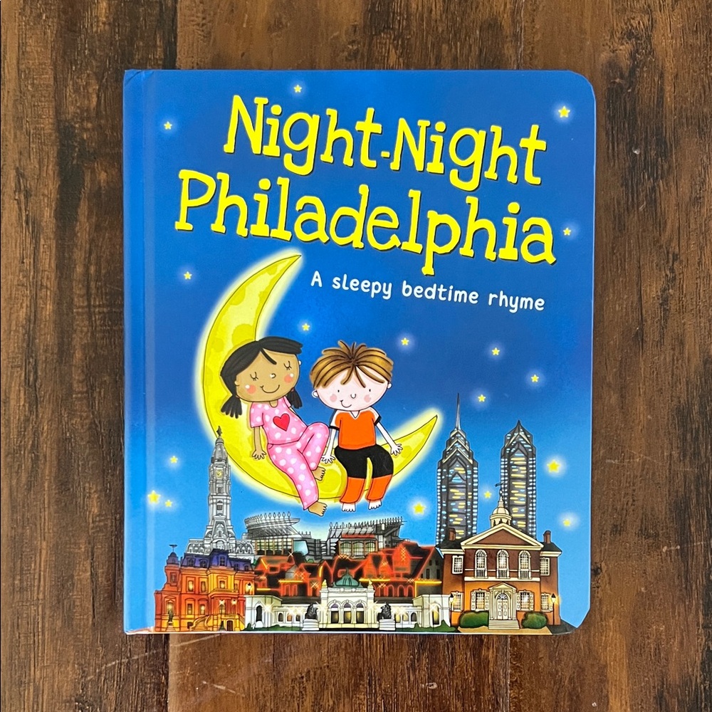 5/$10 Kids Book | Night-Night Philadelphia Children's Board Book